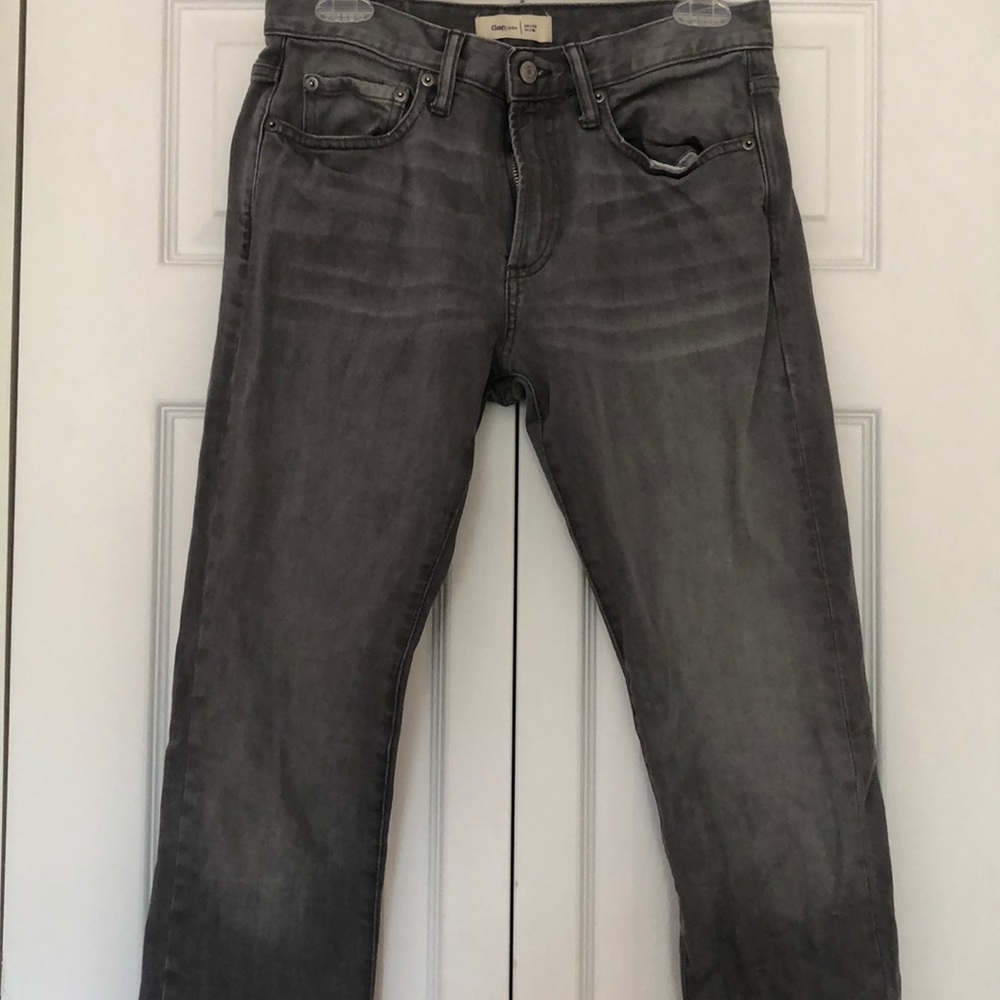 Gap 29 X 32 gray jeans Slim fit